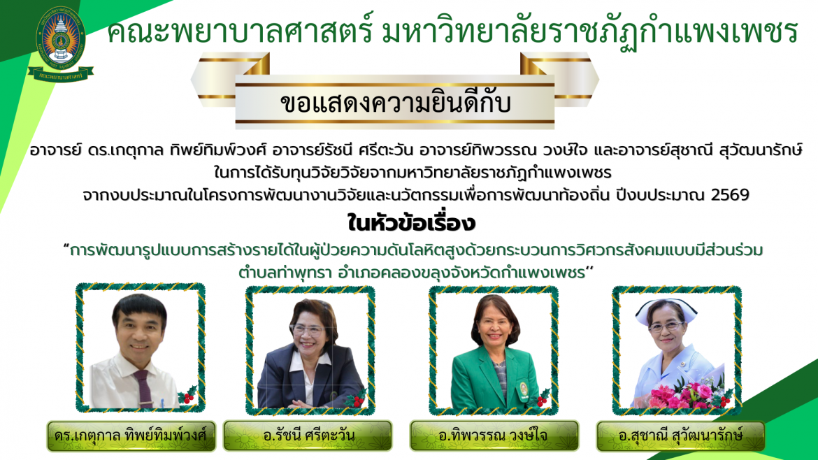 ขอแสดงความยินดี