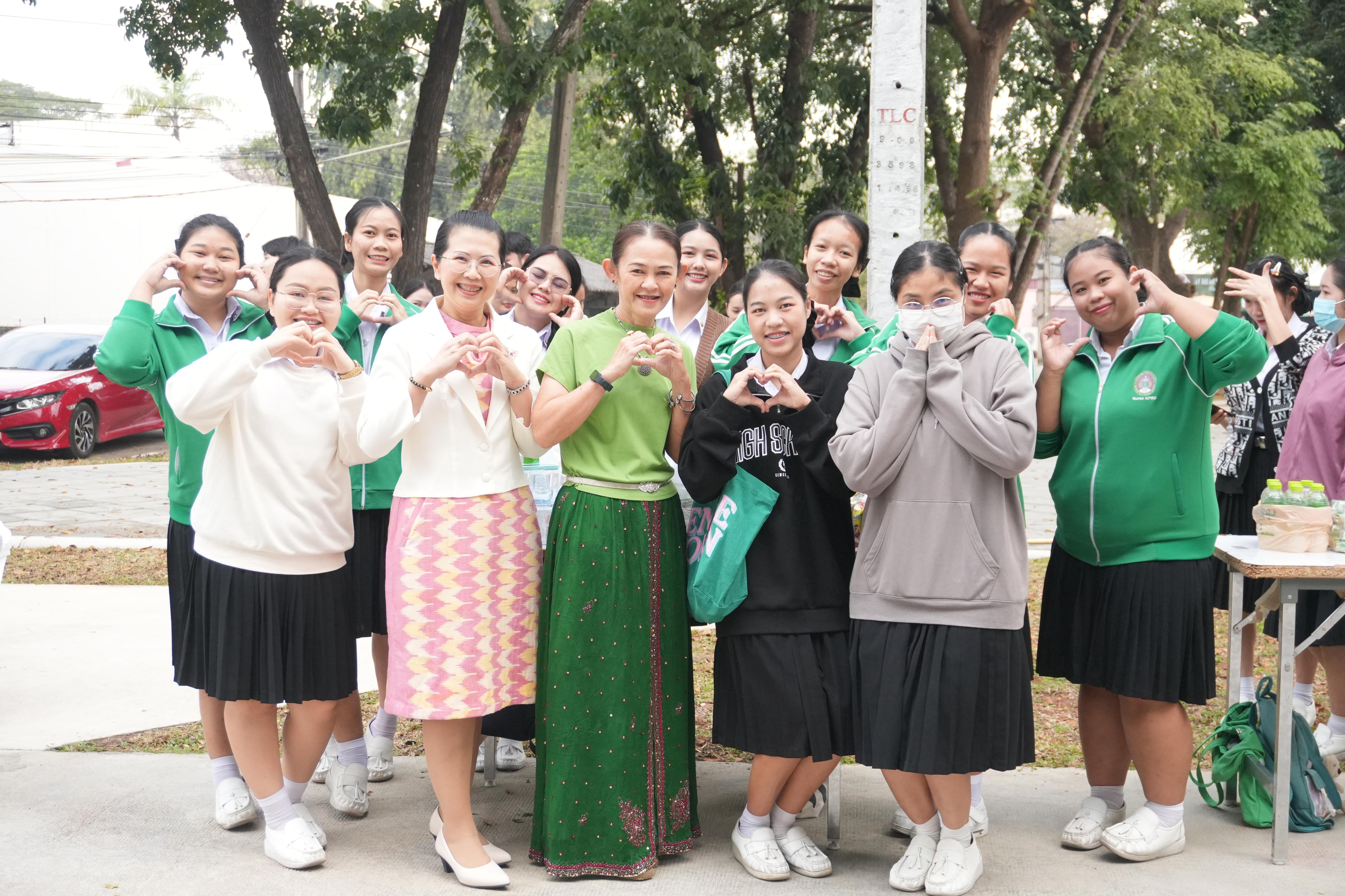 8. ทำบุญวันขึ้นปีใหม่และวันครบรอบก่อตั้งคณะพยาบาลศาสตร์