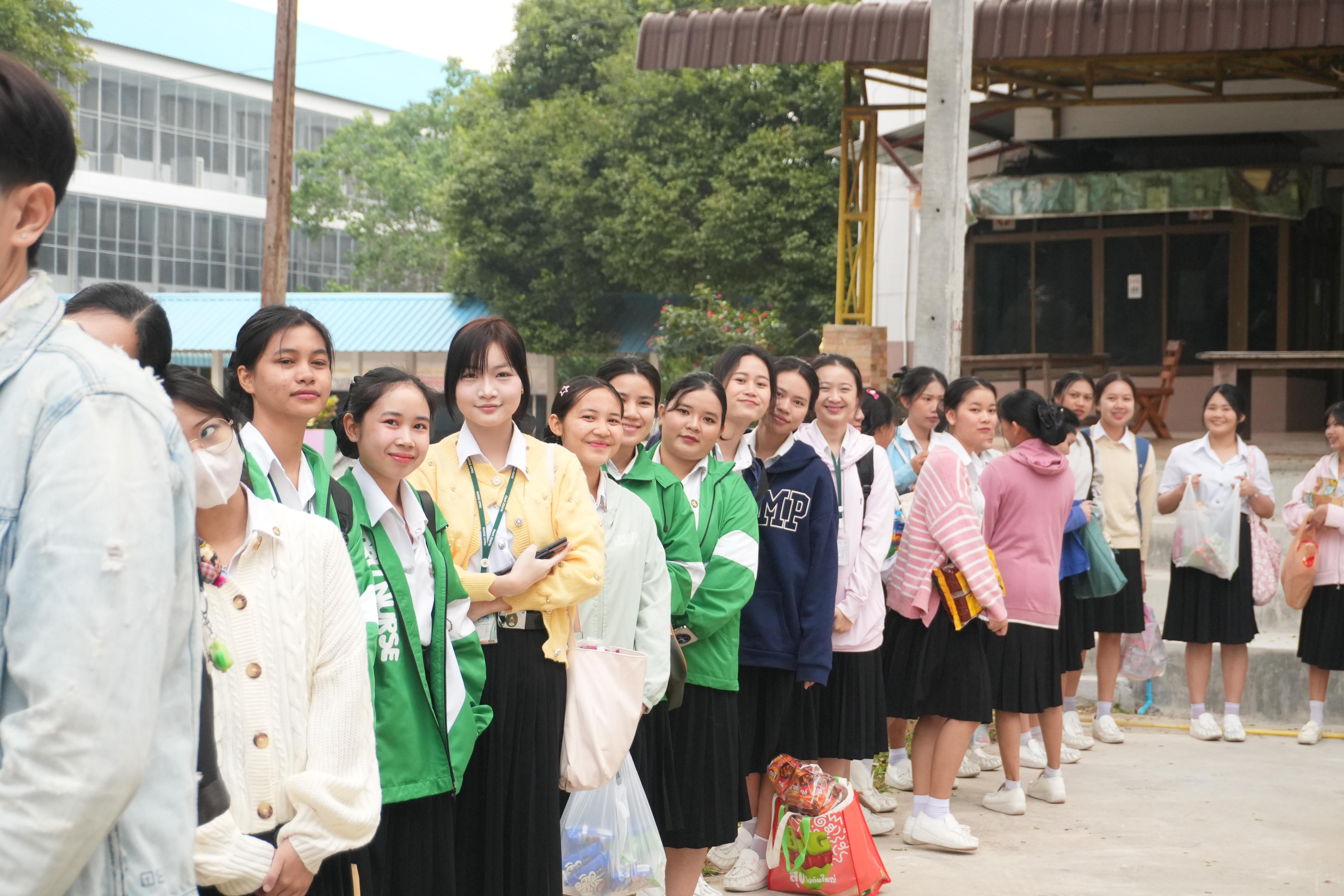 10. ทำบุญวันขึ้นปีใหม่และวันครบรอบก่อตั้งคณะพยาบาลศาสตร์