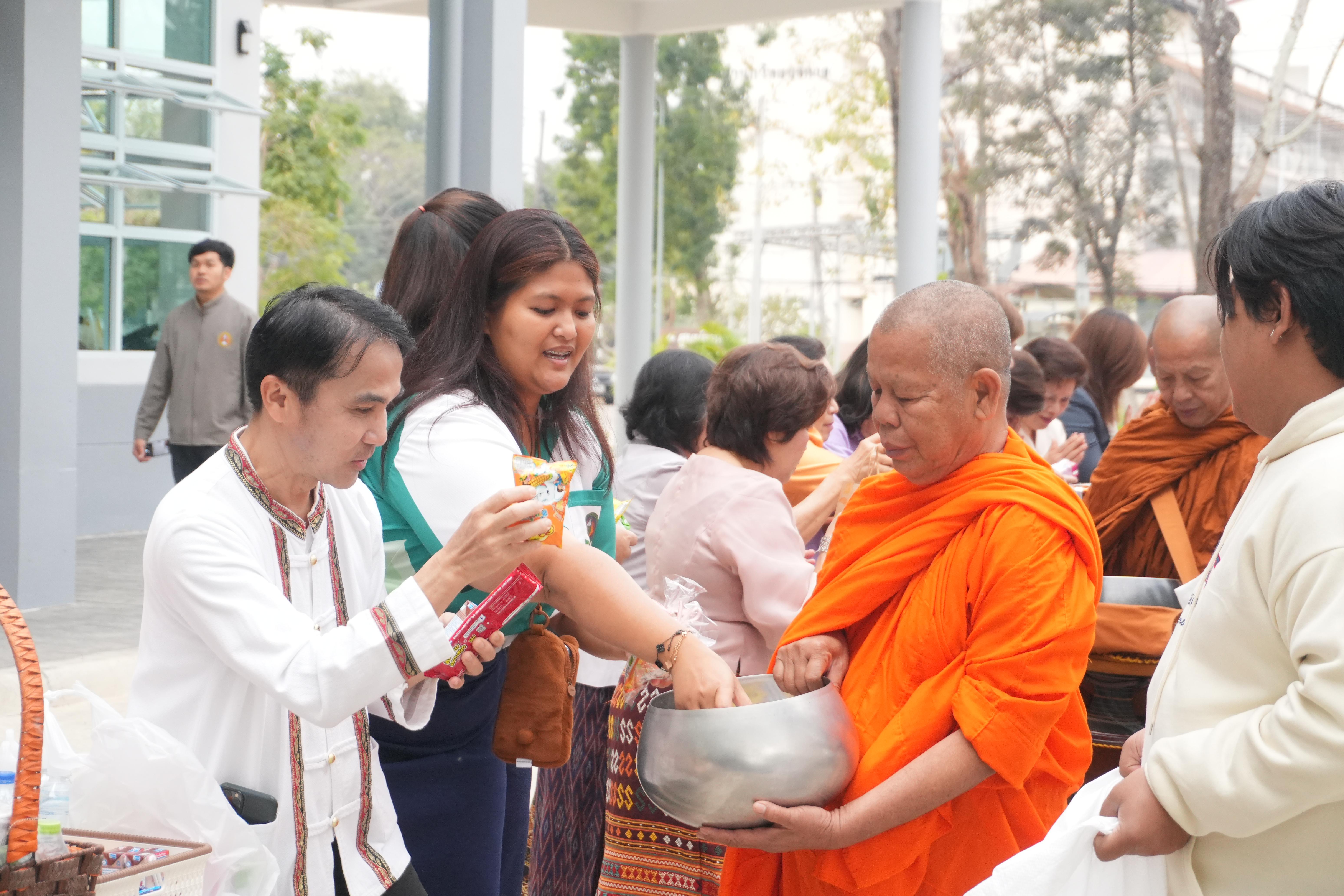 22. ทำบุญวันขึ้นปีใหม่และวันครบรอบก่อตั้งคณะพยาบาลศาสตร์