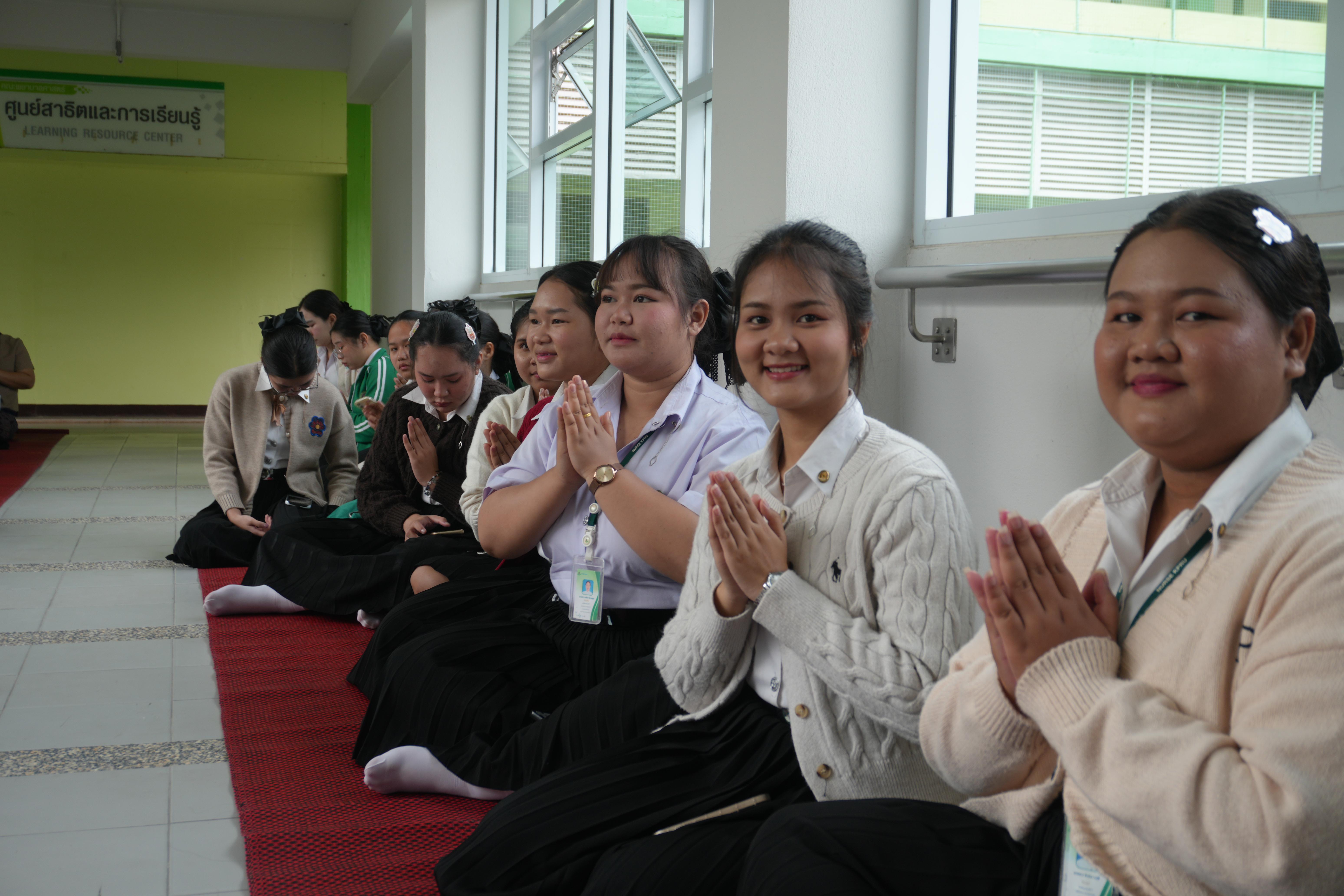 62. ทำบุญวันขึ้นปีใหม่และวันครบรอบก่อตั้งคณะพยาบาลศาสตร์