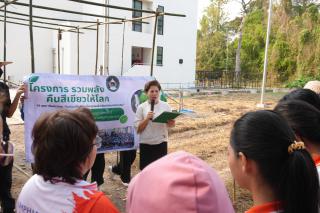 โครงการ "พยาบาลรวมพลัง คืนสีเขียวให้โลก"