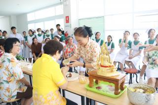 รดน้ำดำหัว ผู้บริหาร คณาจารย์ บุคลากรสายสนับสนุน รดน้ำดำหัว ผู้บริหาร คณาจารย์ บุคลากรสายสนับสนุน