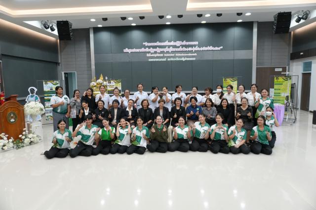 กิจกรรม เวทีแลกเปลี่ยนเรียนรู้ผู้สำเร็จการอบรมหลักสูตรประกาศนียบัตรผู้ดูแลผู้สูงอายุที่อยู่ในภาวะพึ่งพิง ประจำปี 2568