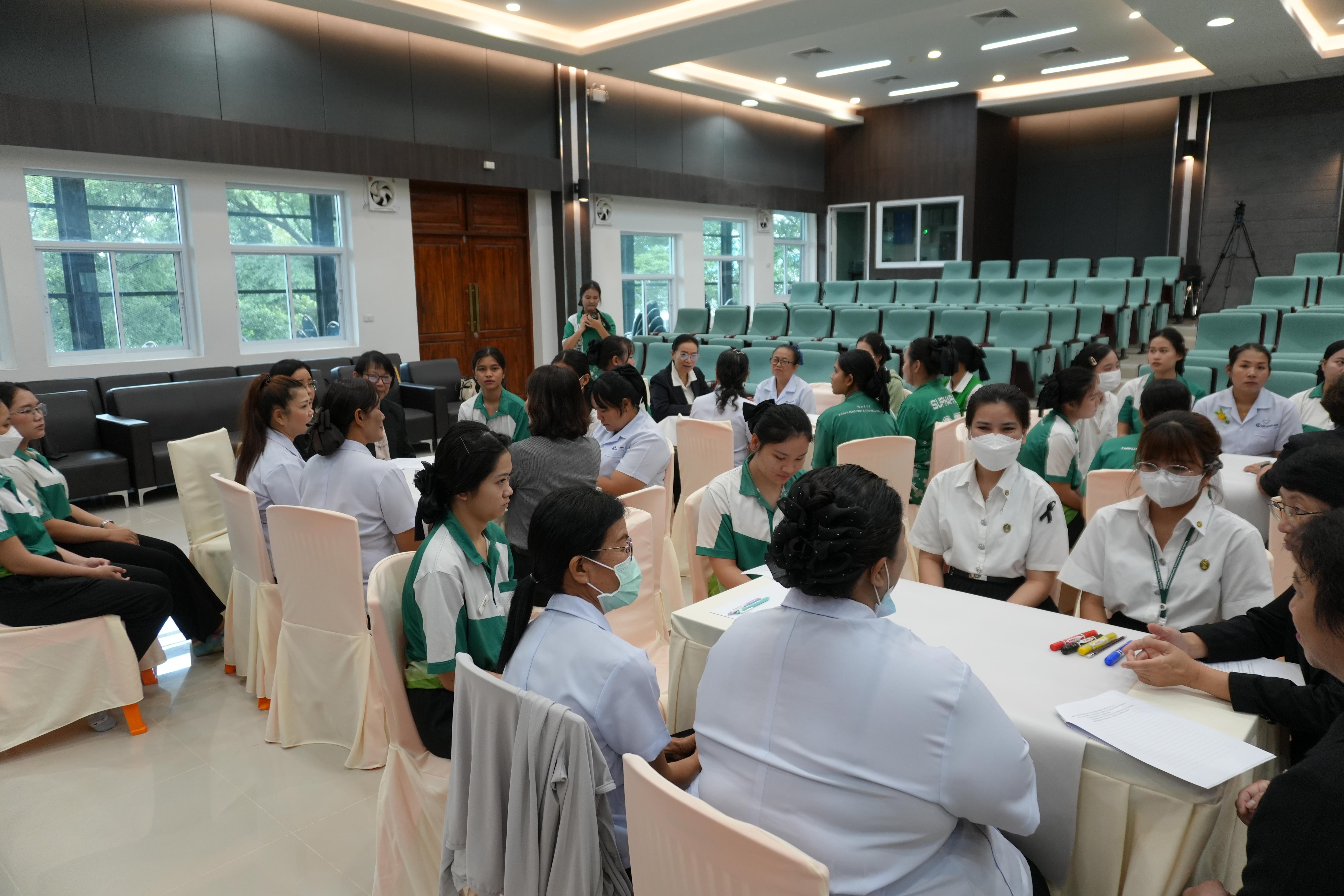 19. กิจกรรม เวทีแลกเปลี่ยนเรียนรู้ผู้สำเร็จการอบรมหลักสูตรประกาศนียบัตรผู้ดูแลผู้สูงอายุที่อยู่ในภาวะพึ่งพิง ประจำปี 2568