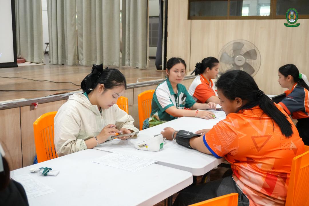 โครงการ "ราชภัฏร่วมจิต บริจาคโลหิตต่อชีวิตเพื่อนมนุษย์ ครั้งที่ 12