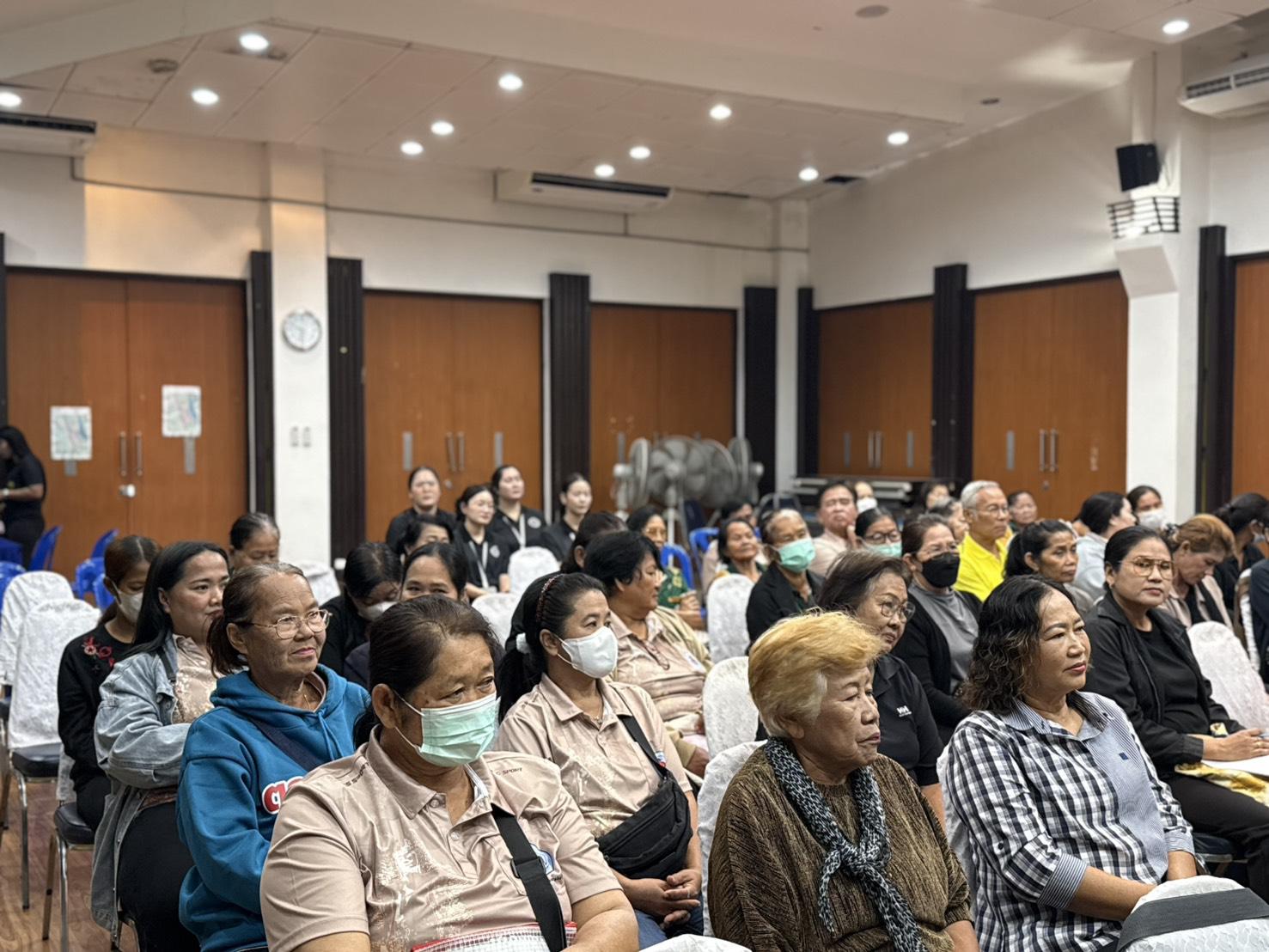 4. การพัฒนาแกนนำและเครือข่ายในการคัดกรองสุขภาพจิต (ท่าพุทรา)