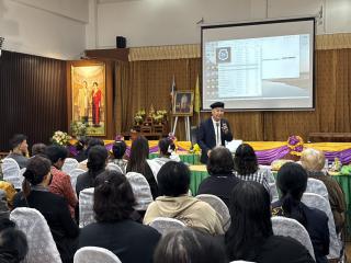 การพัฒนาแกนนำและเครือข่ายในการคัดกรองสุขภาพจิตและลดความเครียดในชุมชน” ภายใต้โครงการพัฒนาคุณภาพชีวิตและยกระดับรายได้ให้กับชุมชนฐานราก