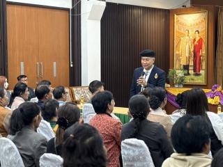 การพัฒนาแกนนำและเครือข่ายในการคัดกรองสุขภาพจิตและลดความเครียดในชุมชน” ภายใต้โครงการพัฒนาคุณภาพชีวิตและยกระดับรายได้ให้กับชุมชนฐานราก