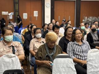 3. การพัฒนาแกนนำและเครือข่ายในการคัดกรองสุขภาพจิตและลดความเครียดในชุมชน” ภายใต้โครงการพัฒนาคุณภาพชีวิตและยกระดับรายได้ให้กับชุมชนฐานราก