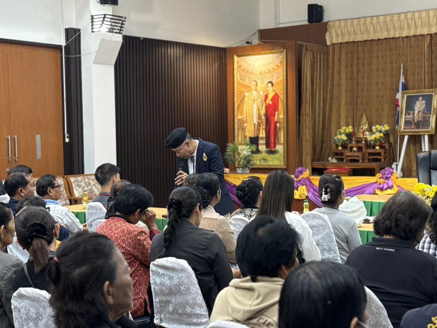 12. การพัฒนาแกนนำและเครือข่ายในการคัดกรองสุขภาพจิตและลดความเครียดในชุมชน” ภายใต้โครงการพัฒนาคุณภาพชีวิตและยกระดับรายได้ให้กับชุมชนฐานราก