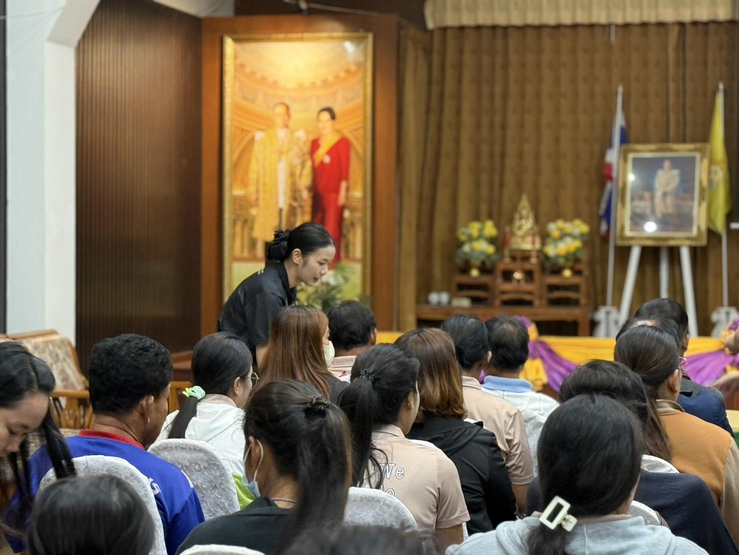 15. การพัฒนาแกนนำและเครือข่ายในการคัดกรองสุขภาพจิตและลดความเครียดในชุมชน” ภายใต้โครงการพัฒนาคุณภาพชีวิตและยกระดับรายได้ให้กับชุมชนฐานราก