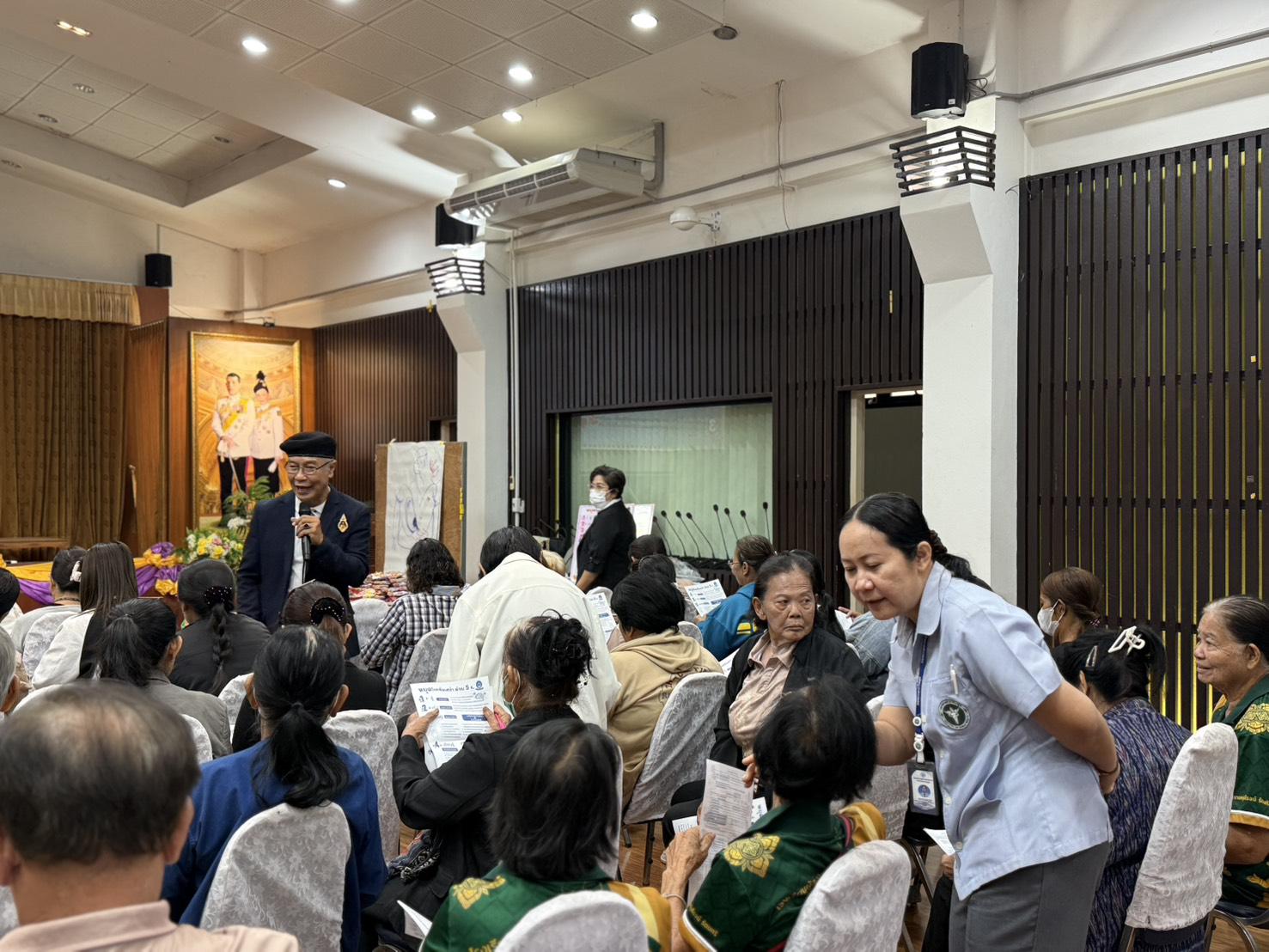 20. การพัฒนาแกนนำและเครือข่ายในการคัดกรองสุขภาพจิตและลดความเครียดในชุมชน” ภายใต้โครงการพัฒนาคุณภาพชีวิตและยกระดับรายได้ให้กับชุมชนฐานราก