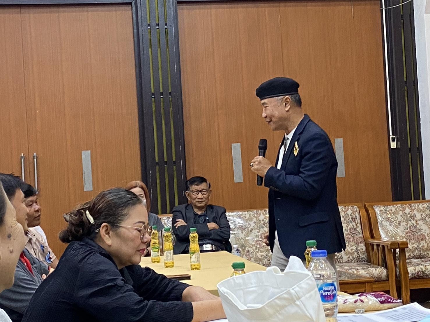 25. การพัฒนาแกนนำและเครือข่ายในการคัดกรองสุขภาพจิตและลดความเครียดในชุมชน” ภายใต้โครงการพัฒนาคุณภาพชีวิตและยกระดับรายได้ให้กับชุมชนฐานราก