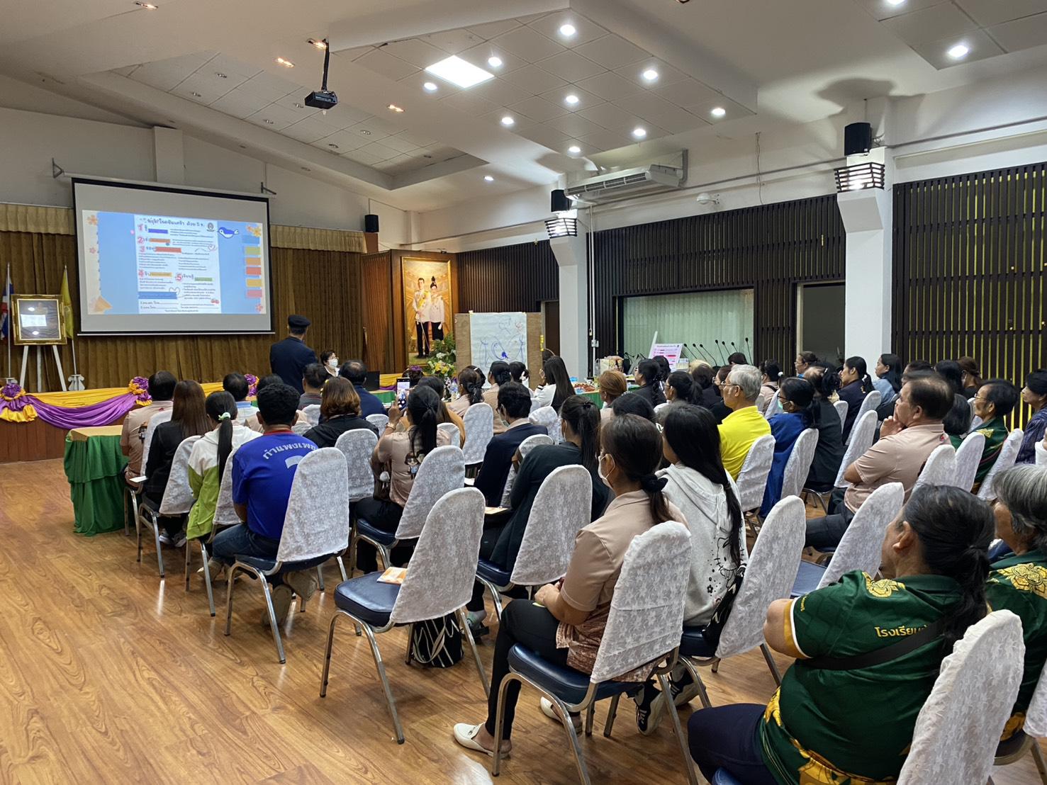 27. การพัฒนาแกนนำและเครือข่ายในการคัดกรองสุขภาพจิตและลดความเครียดในชุมชน” ภายใต้โครงการพัฒนาคุณภาพชีวิตและยกระดับรายได้ให้กับชุมชนฐานราก