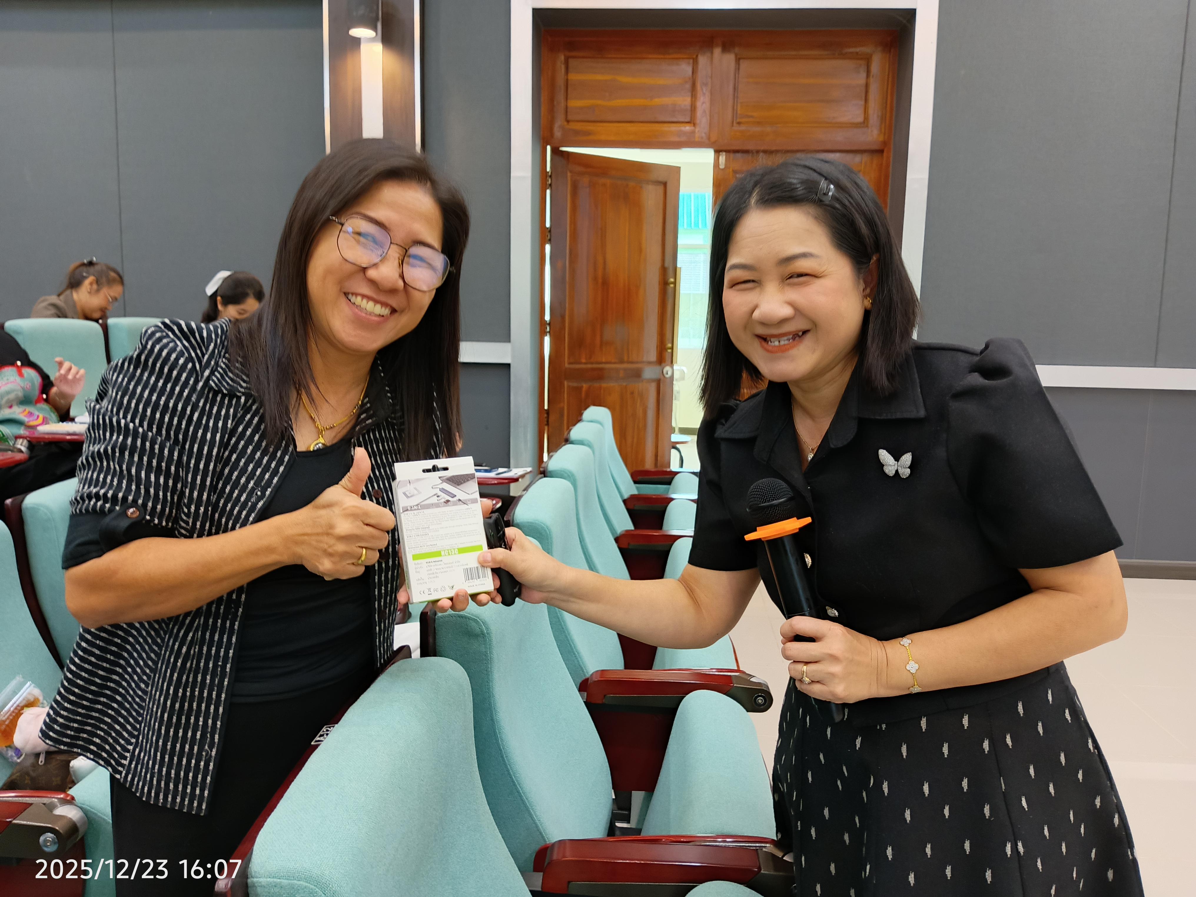 34. โครงการ “การพัฒนาศักยภาพด้านการสอนสำหรับพยาบาลพี่เลี้ยง