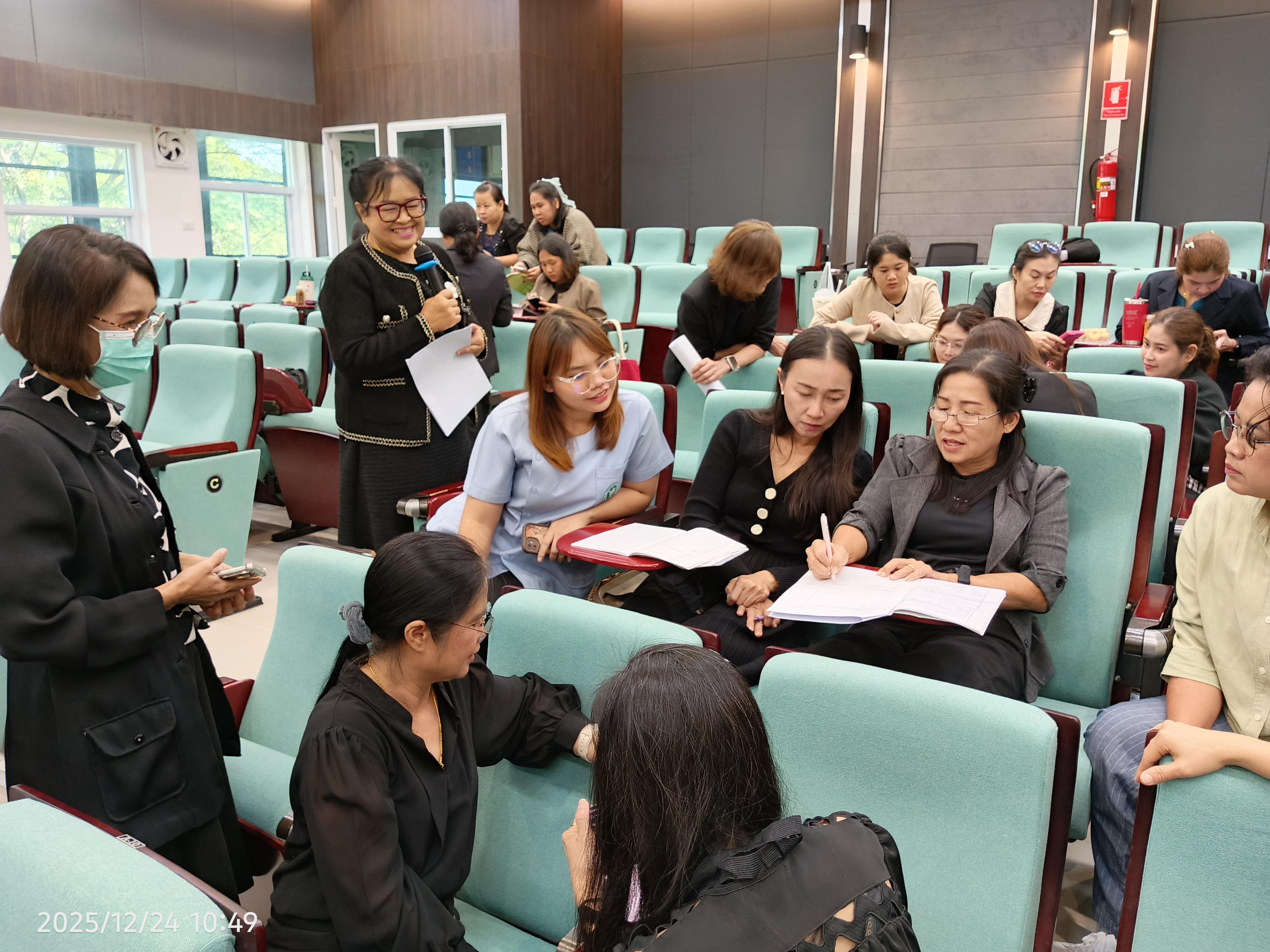 36. โครงการ “การพัฒนาศักยภาพด้านการสอนสำหรับพยาบาลพี่เลี้ยง