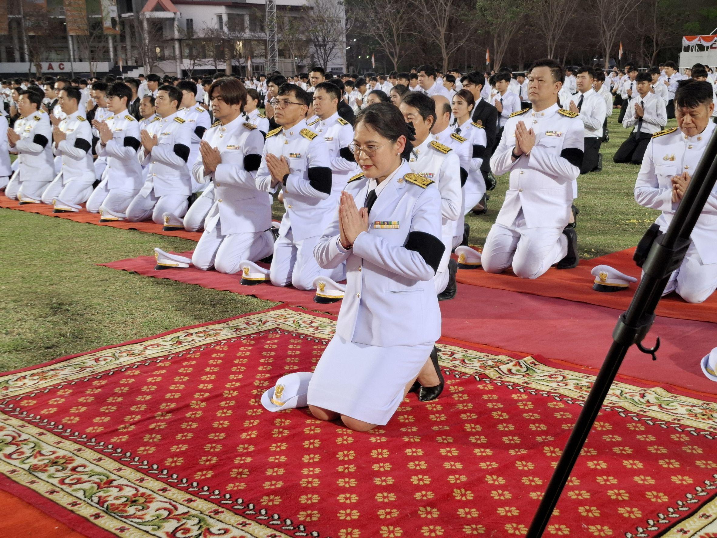 7. พิธีอัญเชิญตราพระราชลัญจกร เนื่องในวันพระราชทานนาม “ราชภัฏ” ประจำปี พุทธศักราช ๒๕๖๙