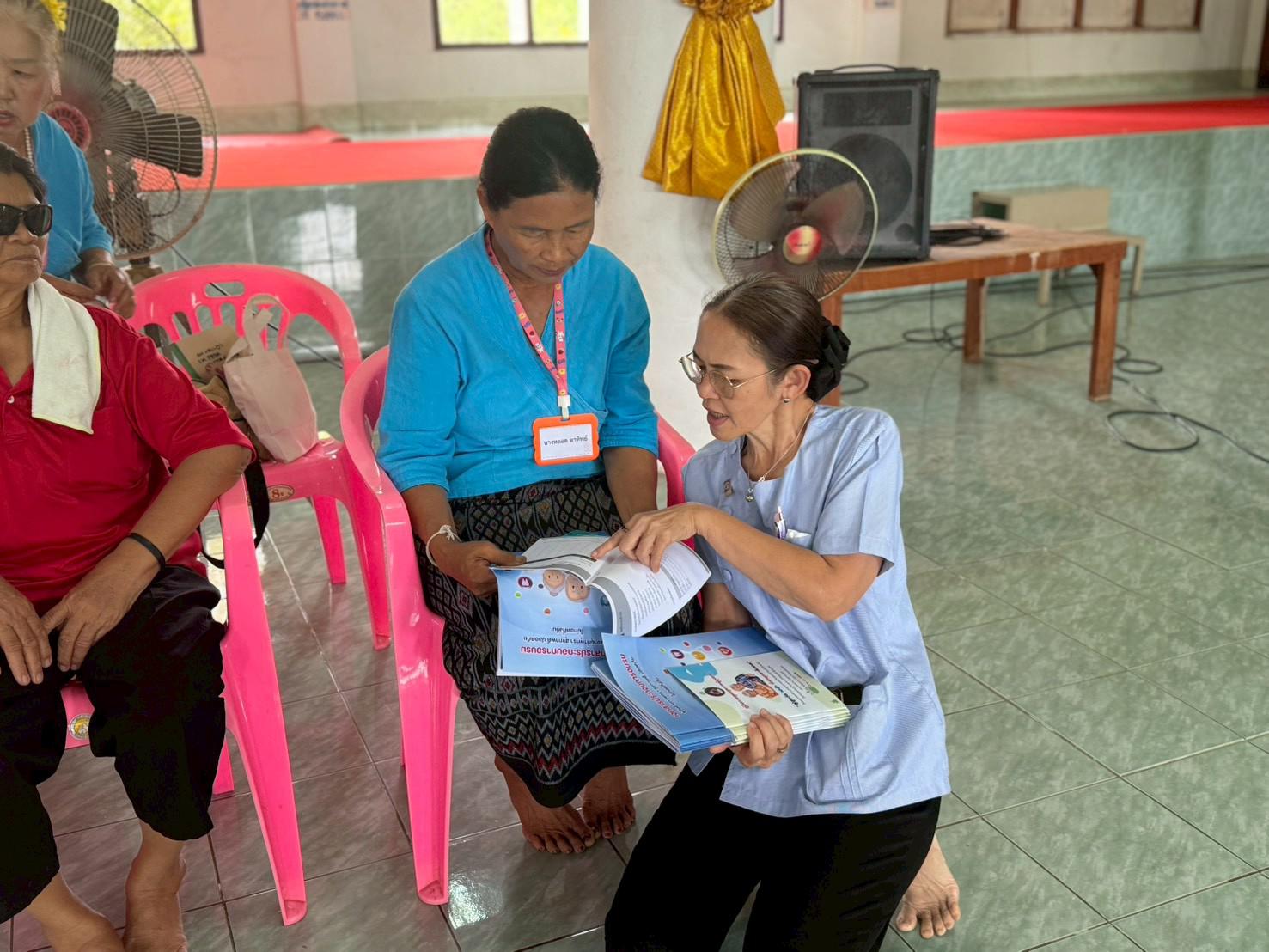 2. อบรมเชิงปฏิบัติการส่งเสริมสุขภาพผู้สูงอายุ ภายใต้โครงการท่าพุทราโมเดล