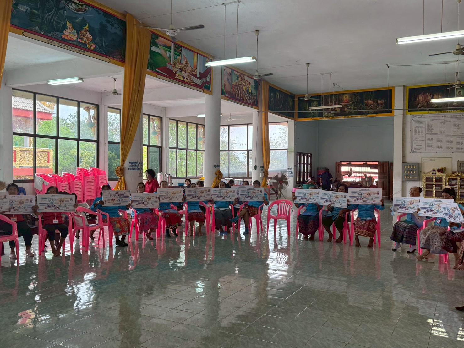 9. อบรมเชิงปฏิบัติการส่งเสริมสุขภาพผู้สูงอายุ ภายใต้โครงการท่าพุทราโมเดล