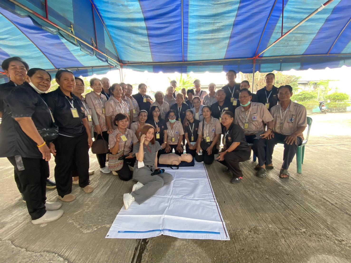 3. กิจกรรมพัฒนาศักยภาพอาสาสมัครสาธารณสุขดูแลผู้ป่วยสูงอายุและโรคไม่ติดต่อเรื้อรังการจัดการภาวะฉุกเฉิน