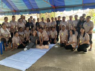 4. กิจกรรมพัฒนาศักยภาพอาสาสมัครสาธารณสุขดูแลผู้ป่วยสูงอายุและโรคไม่ติดต่อเรื้อรังการจัดการภาวะฉุกเฉิน