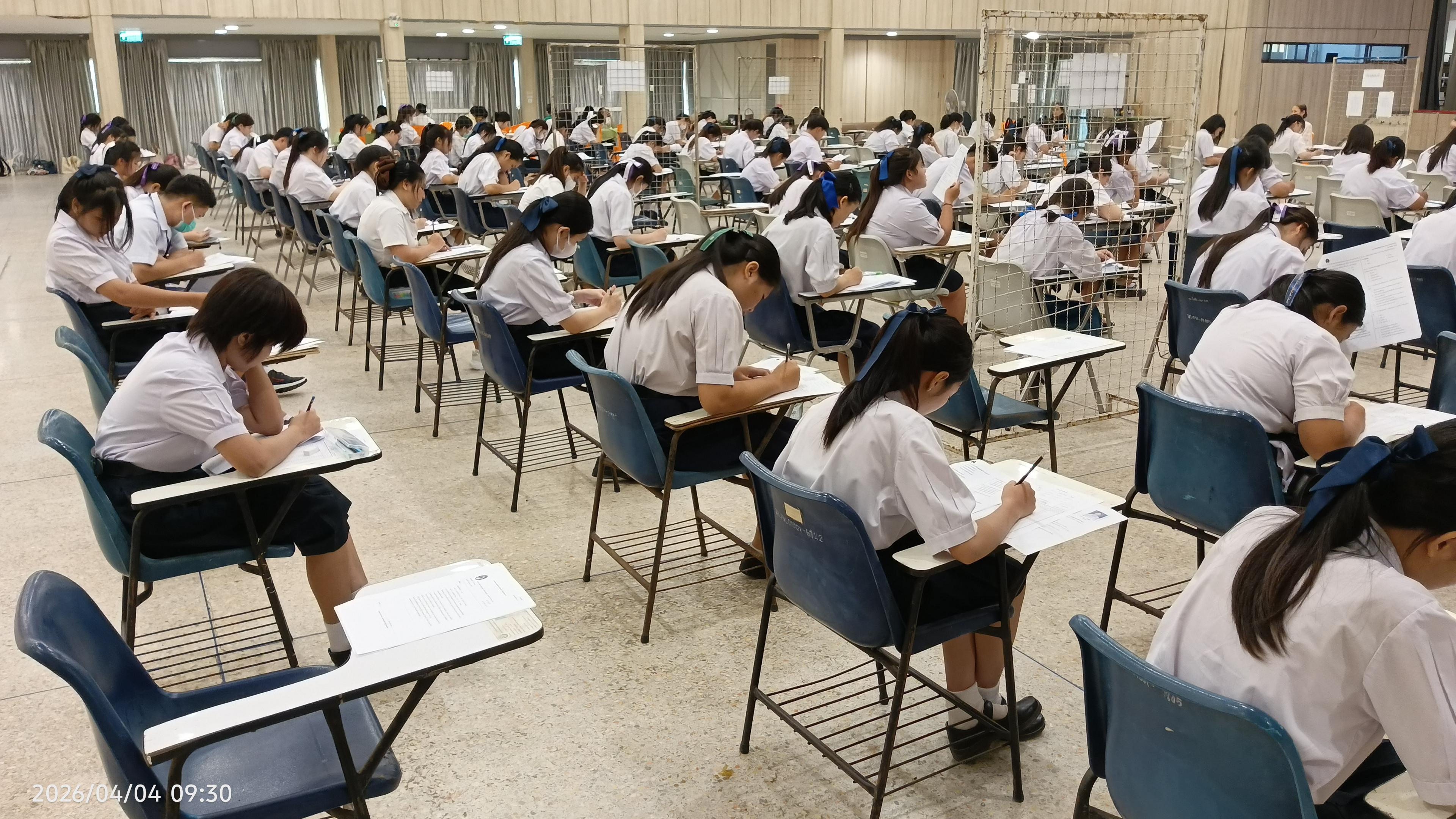 2. สอบวัดความรู้ นักศึกษาพยาบาลใหม่ รับรอบที่ 2