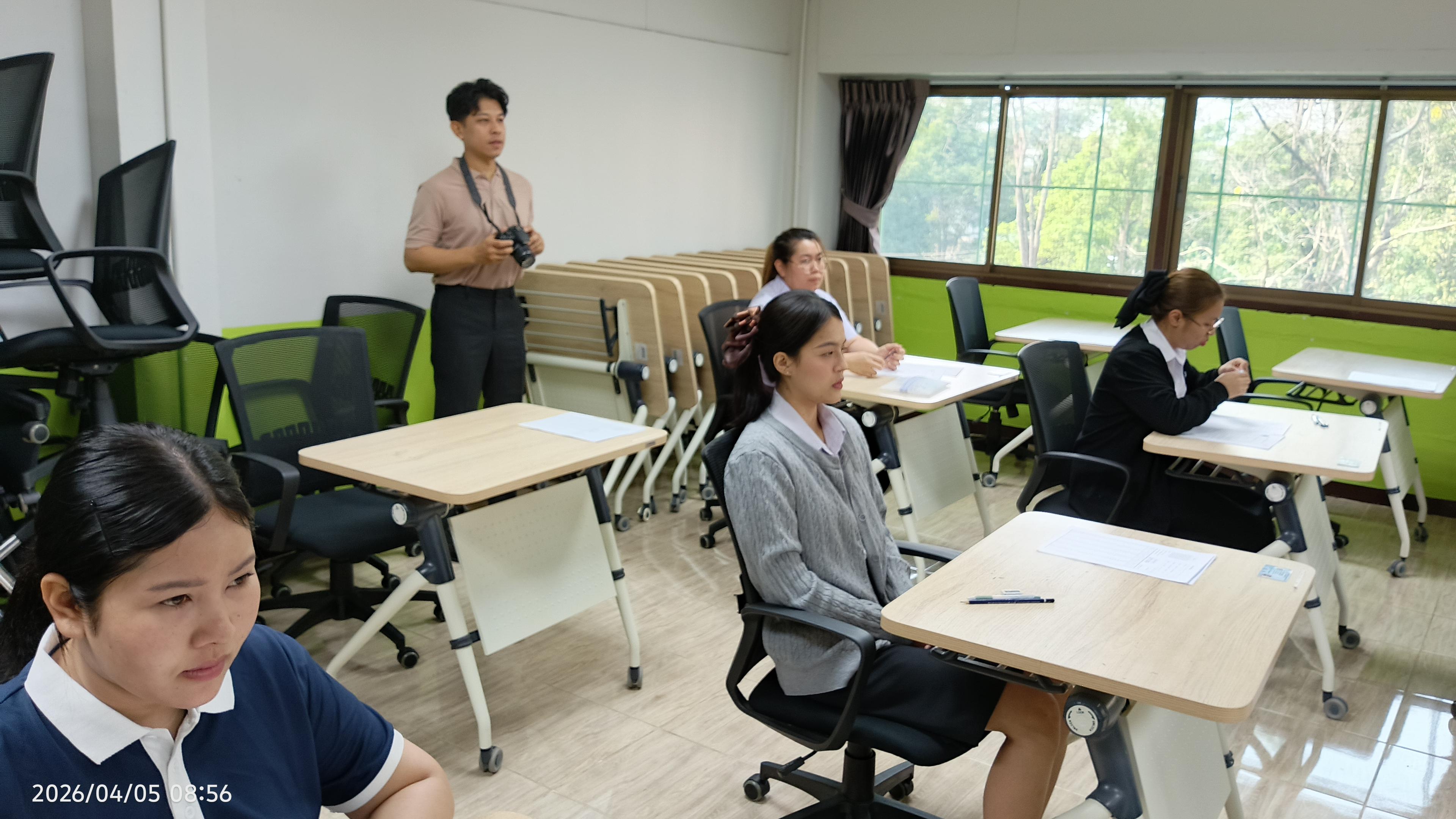 9. สอบวัดความรู้ นักศึกษาผู้ช่วยพยาบาลใหม่ รับรอบที่ 1