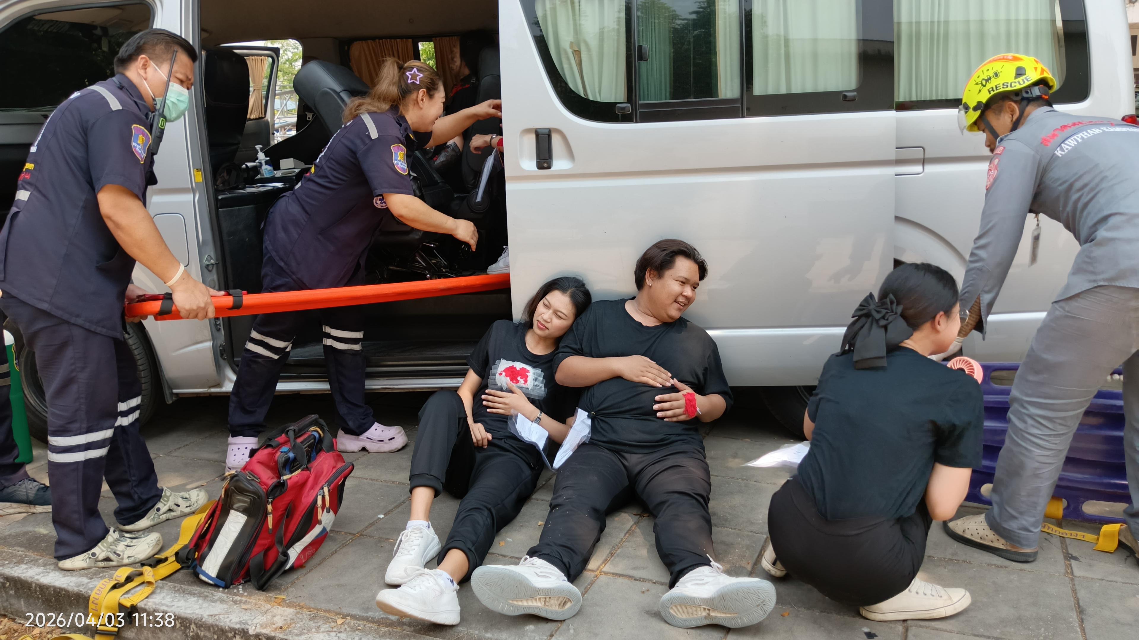 8. โครงการซ้อมแผนอุบัติภัยหมู่ Mass Casualty Incident